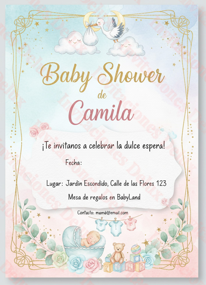 Ejemplo BabyShower