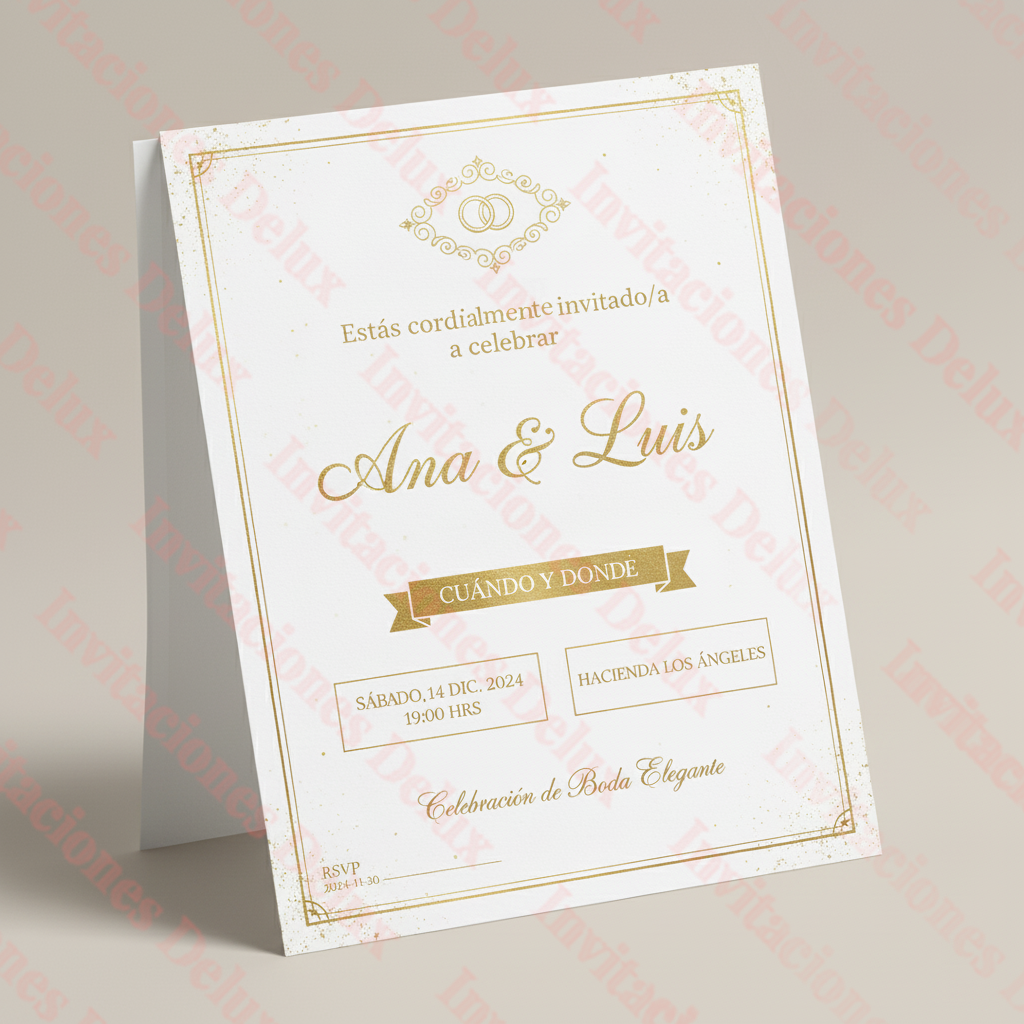 Ejemplo Boda Moderna