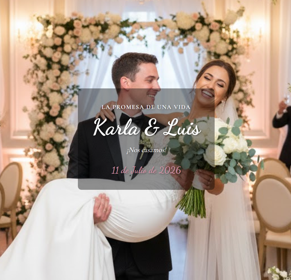 Ejemplo Boda Clásica