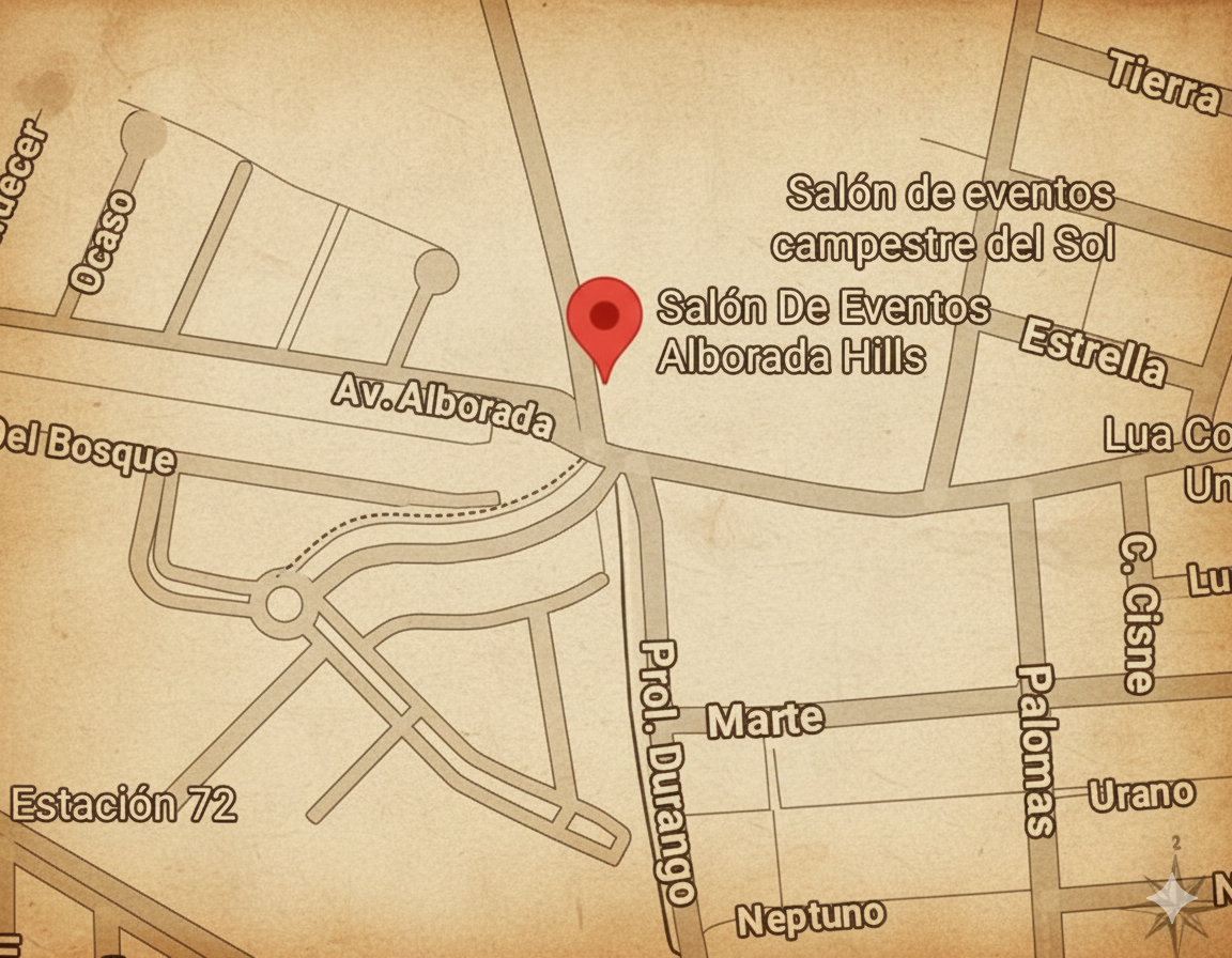 Mapa de la Recepción